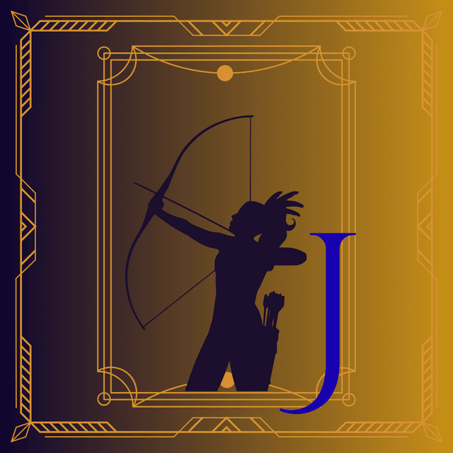 Letter J illustration