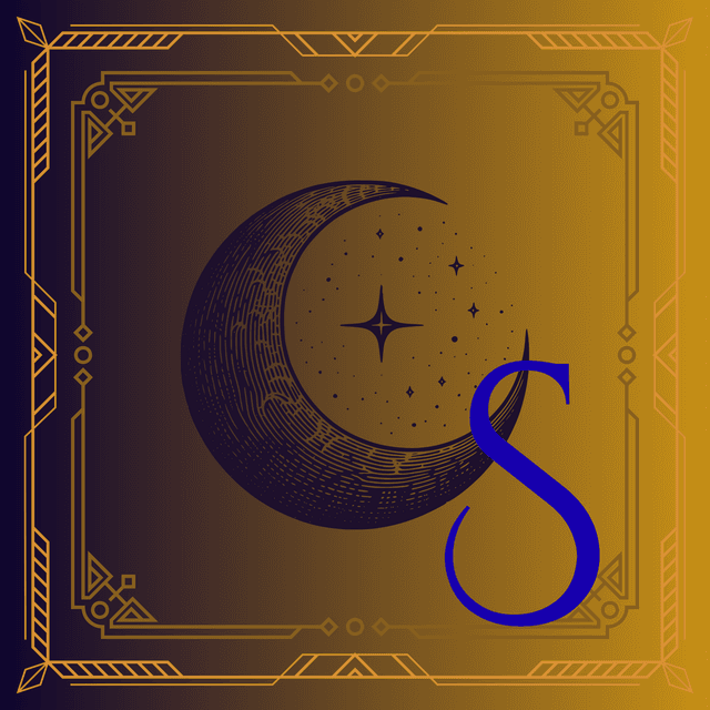 Letter S illustration