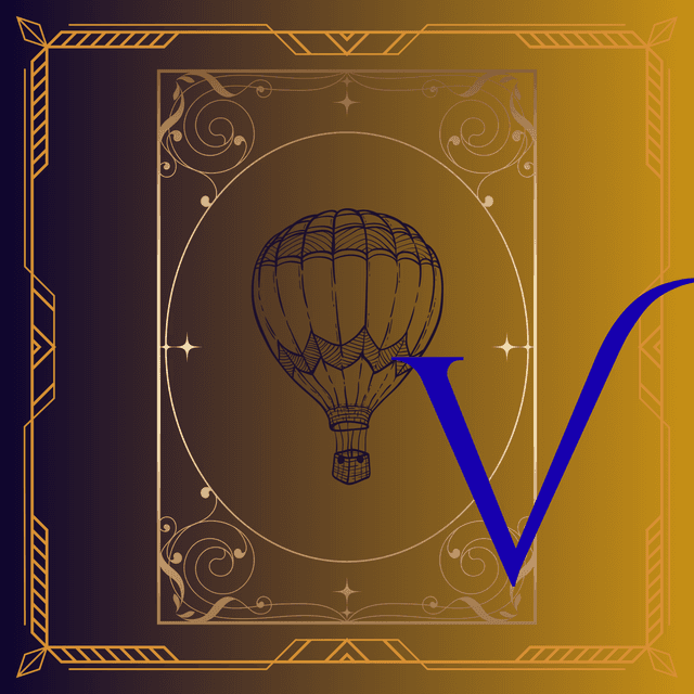 Letter V illustration