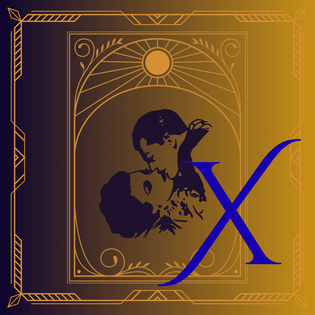 Letter X illustration